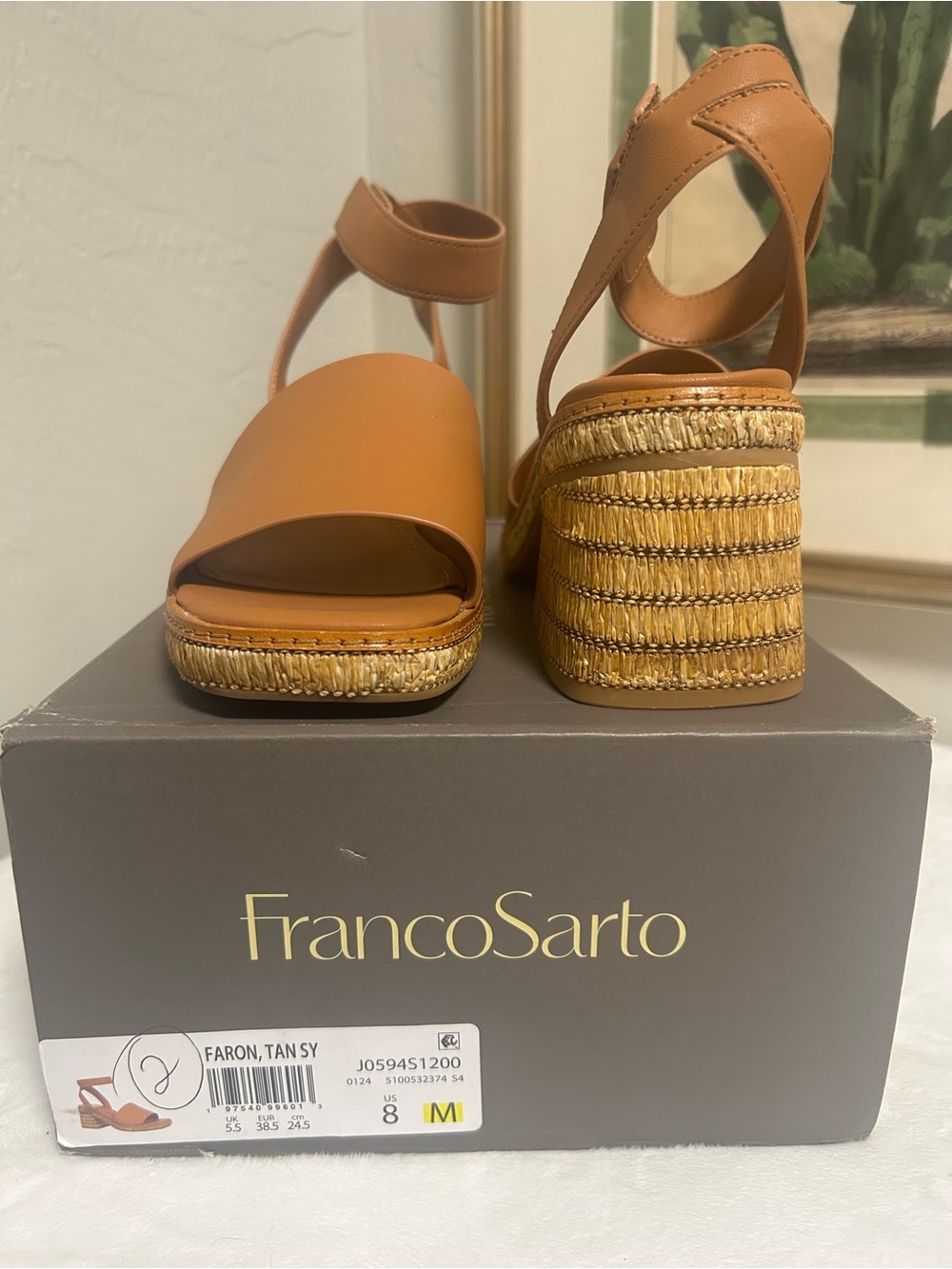 Franco Sarto Faron Heeled Sandals - Picture 2 of 9